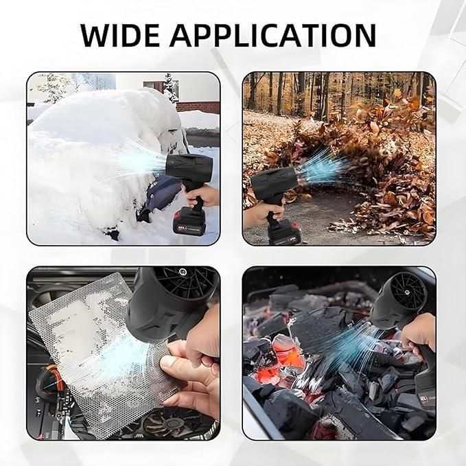 Cordless Turbo Jet Blower – Powerful Car & Home Cleaning Tool
