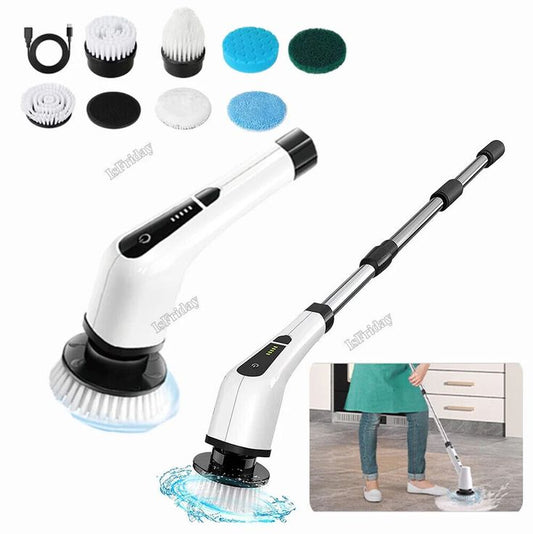 Electric Spin Scrubber – Powerful Bathroom & Kitchen Cleaning Brush